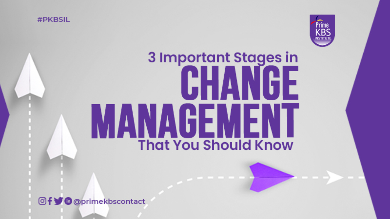Important Stages in Change Management