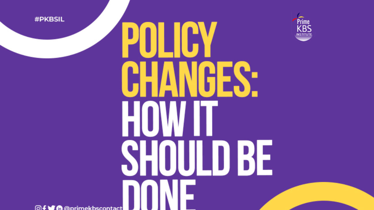 Policy Changes